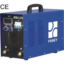 ce approved portable digital display mma steel material mma welding tool 250A/inverter welding machine/portable welding machine